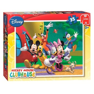 Jumbo Disney Slagalica Miki Maus Clubhouse Grupna Fotografija 35 Delova (5 kom.)