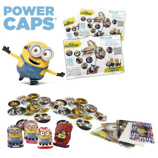 ISPALJIVAČI DISKOVA MINIONS POWER CAPS FUN PACK U BLINDBAGU (100 kom.)