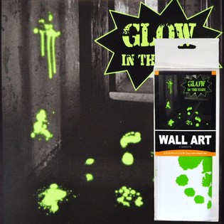 GLOW IN THE DARK ZIDNE NALEPNICE (6 kom)
