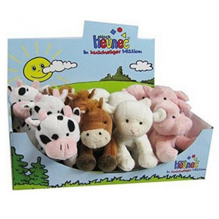 LUKSUZNE PLI&Scaron;ANE ŽIVOTINJE SA FARME, 4 MODELA U DISPLAY-U (12 kom.)
