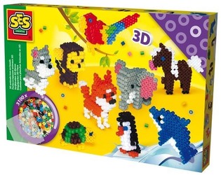 SES Perle za peglanje 3D Životinje (1 kom.)