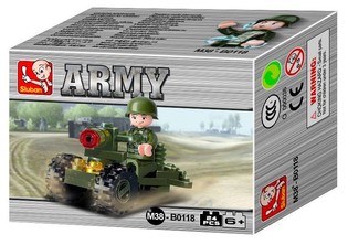 Sluban Vojnik M38-B0118 Građevinski Set (1 kom.)