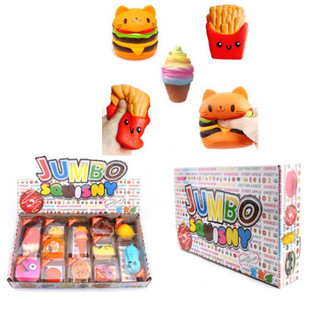 JUMBO Squishies u Displayu (12 kom.) - Mirisni Antistres