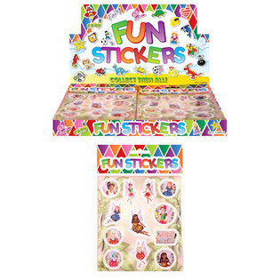 ZABAVNE NALEPNICE FUN STICKERS &ndash; MODEL: VILE (120 kom.)