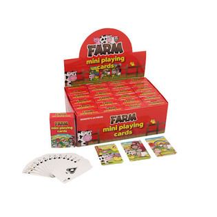 MINI KARTE ZA IGRANJE &ndash; MODEL FARMA U DISPLEJU (24 kom.)