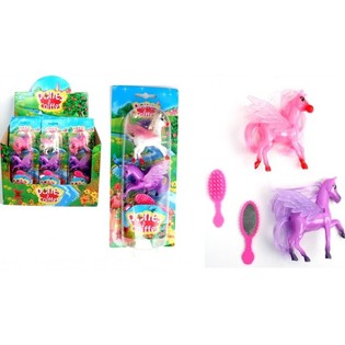 2-DELNI SET PONIJA SA ČETKAMA U DISPLAYU (12 kom.)
