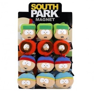 PLI&Scaron;ANI MAGNETI SOUTH PARK, 7CM, NA DISPLEJU (12 kom.)