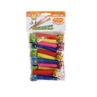 12 KOMADA SMILEY PI&Scaron;TALJKI (SET 12 KOM.)