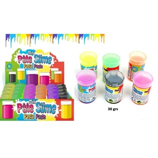 Mini Slime u Boji u Buretu (30g) - Display 24 kom.