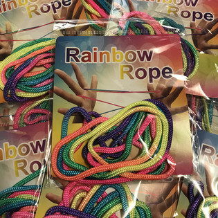 RAINBOW ROPE - Vi&scaron;ebojni dugini kanapi (12 kom)