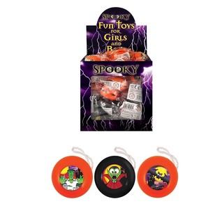 HALLOWEEN - JO-JO ZA DELJENJE &Oslash; 3,8 CM U DISPLEJU (72 kom.)