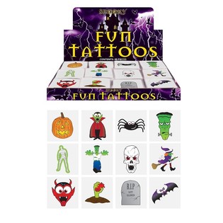 Fun Tattoos &ndash; Model Halloween (48 pakovanja x 12 kom.)