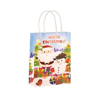 Ukrasne Kese MERRY CHRISTMAS 14x21x7 cm (24 kom)