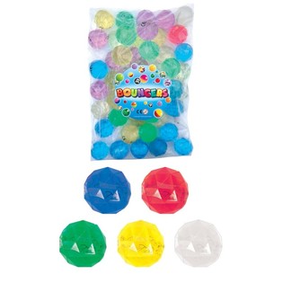 VELIKE LOPTICE SKOČICE MIX, &Oslash;4,3 CM (50 kom.)