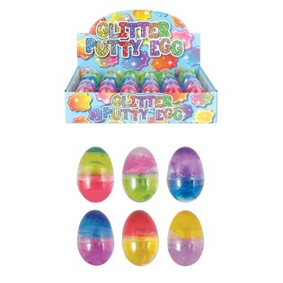 GLITTER PUTTY JAJE U DISPLAYU (24 kom)