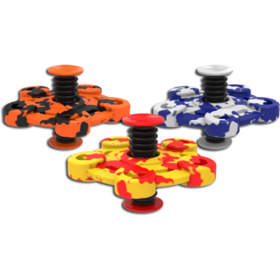 SPRINGING FLIP SPINNER - Sa Printom | MIKS BOJA (10 kom.)
