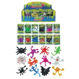 VELIKE LEPLJIVE STRA&Scaron;NE FIGURE U DISPLAYU (48 kom.)