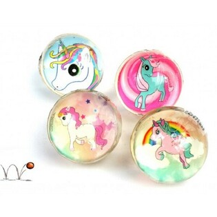 SKAKAĆE LOPTICE UNICORN, 3 CM (48 kom)