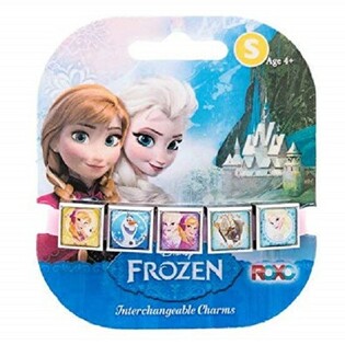 FROZEN NARUKVICE SA 5 ZAMENLJIVIH PRIVEZAKA (24 kom.)