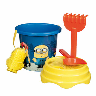 VELIKI 5-DELNI SET ZA PLAŽU MINIONS (6 kom.)