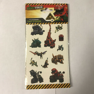 NALEPNICE: DINOTRUX, Dim. 20 x 10 cm (10 kom.)