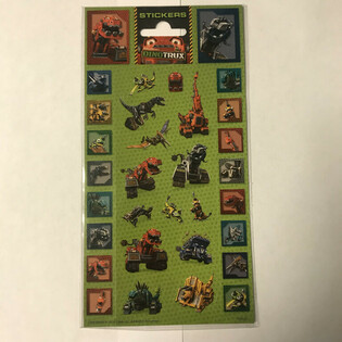 Nalepnice DINOTRUX - 20 x 10 cm (10 kom.)