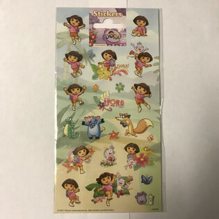 NALEPNICE: DORA, Dim. 20 x 10 cm (10 kom.)