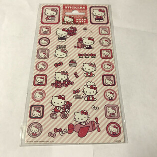 NALEPNICE HELLO KITTY - 20 x 10 cm (10 kom.)