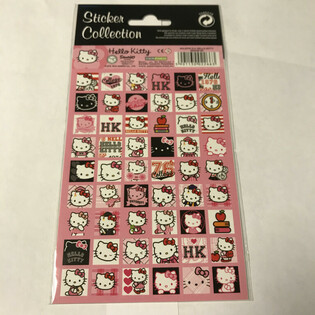 NALEPNICE: HELLO KITTY, Dim. 20 x 10 cm (10 kom.)