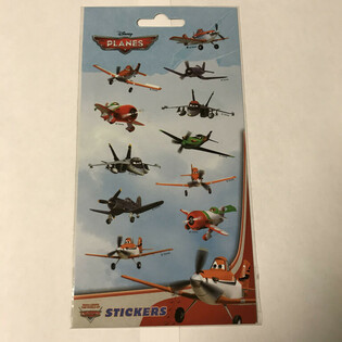 List sa nalepnicama: DISNEY PLANES, dim. 20 x 10 cm (10 kom)