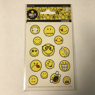 LIST SA NALEPNICAMA: SMILEY&rsquo;S, 16 x 9 cm (10 kom.)