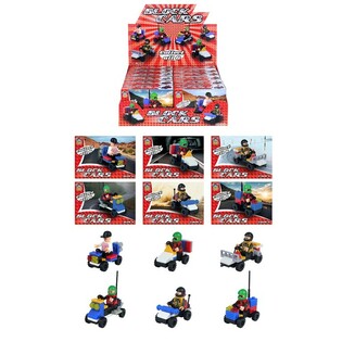 BLOCK CARS &ndash; Vozila od Kockica u Displeju (12 kom.)