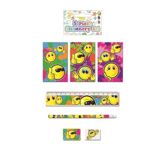 5-DELNI SMILEY SET ZA PISANJE (24 kom.)
