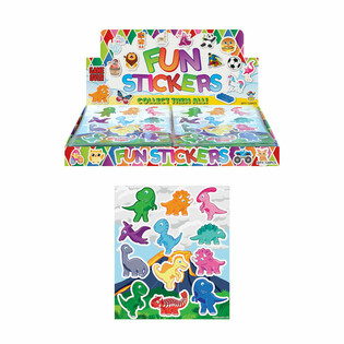 FUN STICKERS &ndash; MODEL: DINOSAURUS (120 kom.)