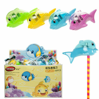 ZAREZIVAČI DELFIN, MIX BOJA U DISPLAYU (48 kom.)