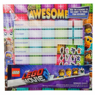 LEGO TABELA NAGRAĐIVANJA SA LEGO NALEPNICAMA (24 kom.)