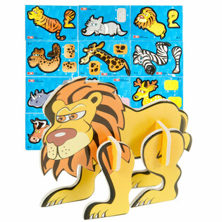 3D Puzzle Divlje Životinje (48 kom.)