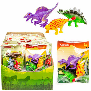 3 DINOSAURUSA U KESICI (60 kom.)