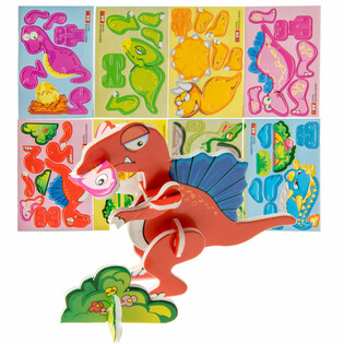 3D slagalica Dinosaurusi (48 kom.)