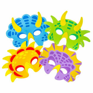 PENASTE MASKE DINOSAURUSI MIX (60 kom)