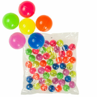 MIX SKOČKO LOPTICE NEON BOJE &Oslash; 3,2 cm (50 kom)