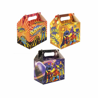 MENUBOX &ndash; SUPER HERO &ndash; 14 x 9,5 x 18 cm (24 kom.)