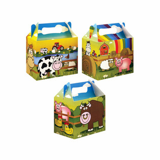 Dečija kutija za meni Farma &ndash; 14 x 9,5 x 18 cm (12 kom.)