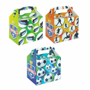 Menu Box &ndash; FUDBAL &ndash; 14 x 9,5 x 18 cm (24 kom)