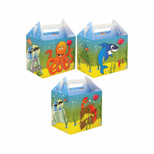 Menu Kutija &ndash; SEA LIFE &ndash; 14 x 9.5 x 18 cm (24 kom.)