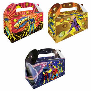 Kutija za Meni &ndash; Superheroji &ndash; 22,5 x 9,5 x 18 cm (12 kom.)