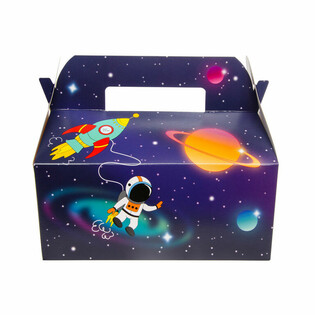 Kutije za dečiji meni Svemir / Space - 22,5 x 12 x 9,5 cm (24 kom.)