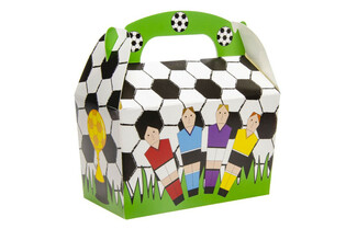 KUTIJICA ZA POSLASTICE FUDBAL 12x12.5x6 cm (12 kom.)