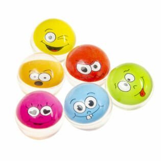 Smiley Loptice Skočice &Oslash; 3.2 cm (50 komada)