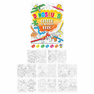 Bojanka Bojenje po brojevima - Dinosaur (48 komada)